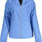 Light Blue Polyester Women Jacket