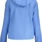 Light Blue Polyester Women Jacket