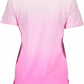 Pink Cotton Women T-Shirt