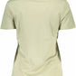 Green Cotton Women TShirt