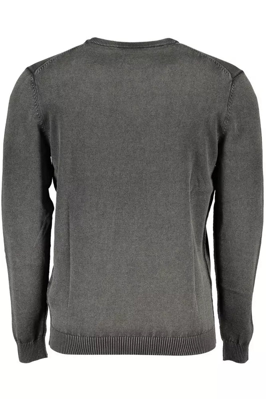 Black Cotton Men Shirt