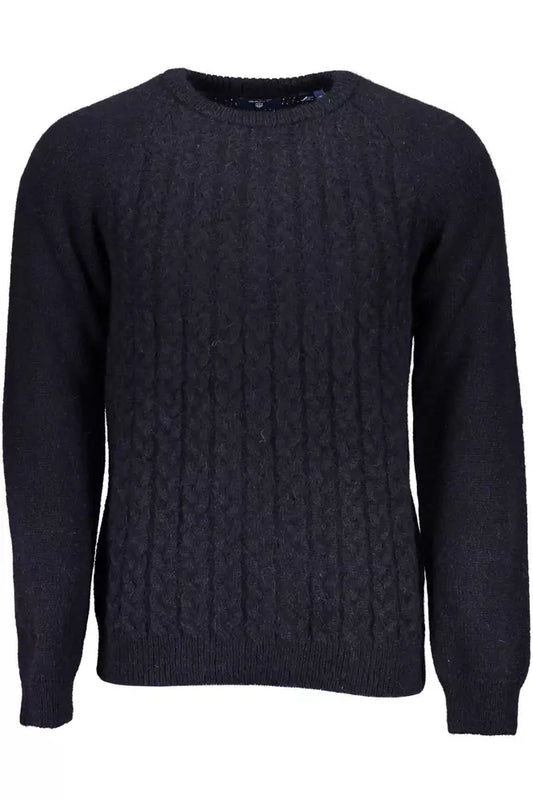 Blue Alpaca Men Sweater