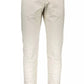 Beige Cotton Men Pant