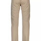 Beige Cotton Men Pant