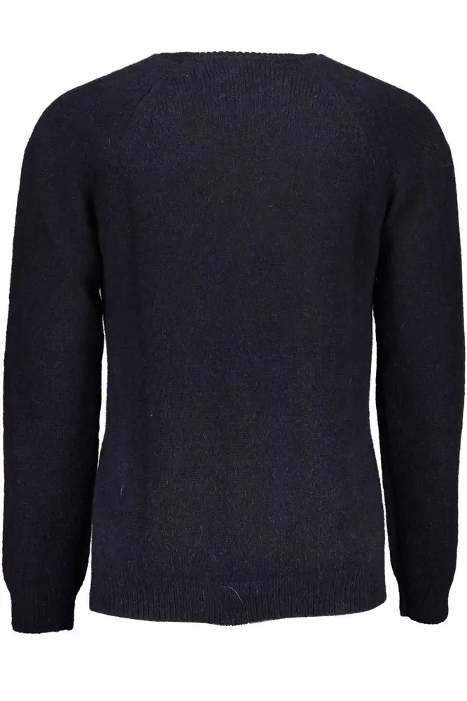 Blue Alpaca Men Sweater