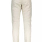Beige Cotton Men Pant