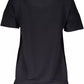 Black Modal Women Top