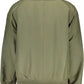 Green Polyester Men Jacket