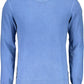 Blue Cotton Men Shirt