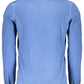 Blue Cotton Men Shirt