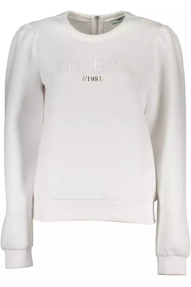 White Viscose Women Sweater