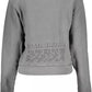 Gray Cotton Women Sweater
