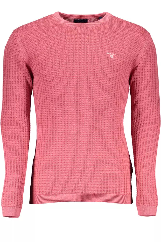 Red Cotton Men Shirt