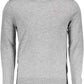 Gray Wool Men Shirt