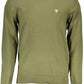Green Cotton Men Shirt