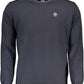 Blue Cotton Men Shirt