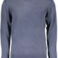 Blue Cotton Men Shirt