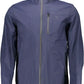 Blue Cotton Men Jacket