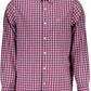 Red Cotton Men Shirt