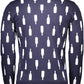 Blue Cotton Men Shirt