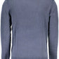 Blue Cotton Men Shirt