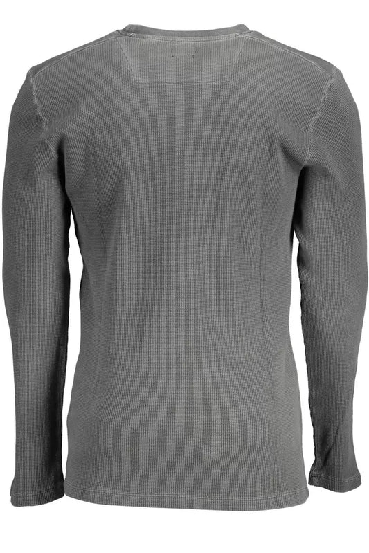 Gray Cotton Men Shirt