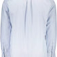 Light Blue Cotton Men Shirt