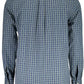 Green Cotton Men Shirt
