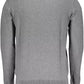 Gray Cotton Men Sweater