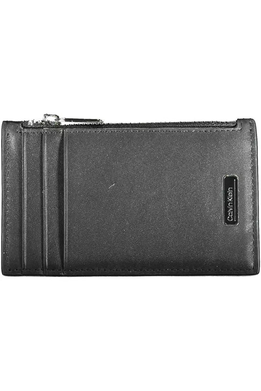 Black Leather Men Wallet