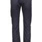 Blue Cotton Men Pant