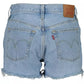 Light Blue Cotton Women Jeans