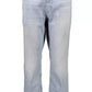 Light Blue Cotton Women Jeans