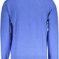 Blue Wool Men Sweater