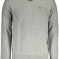 Gray Wool Men Sweater