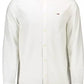White Cotton Men Shirt