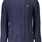 Blue Cotton Men Shirt