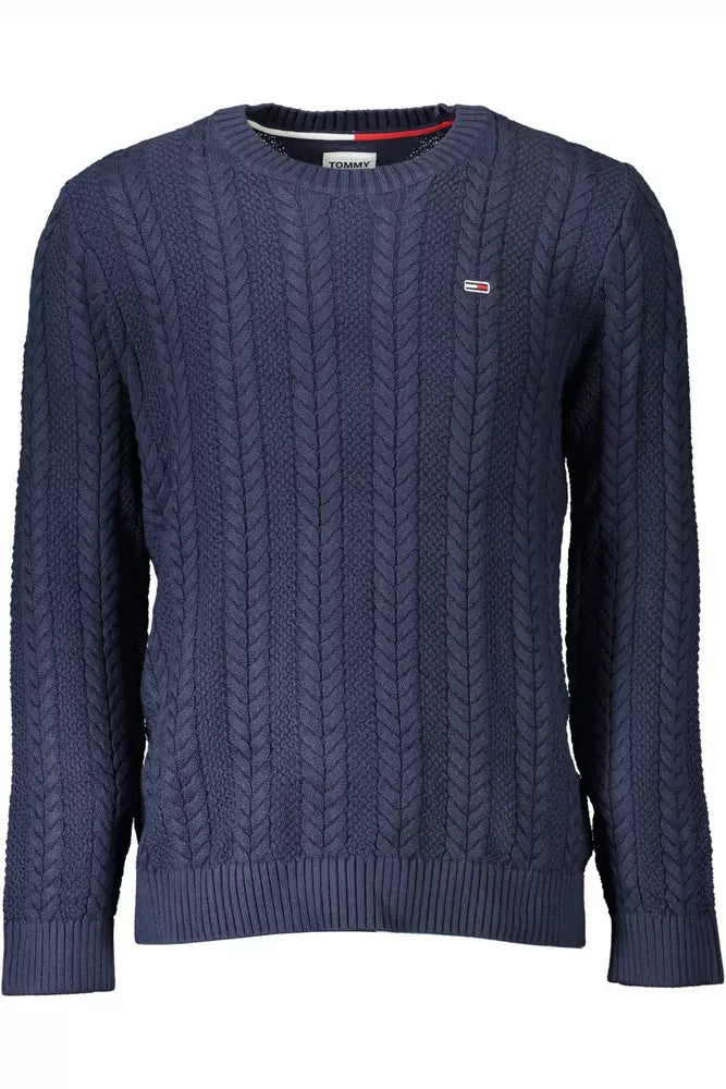 Blue Cotton Men Shirt