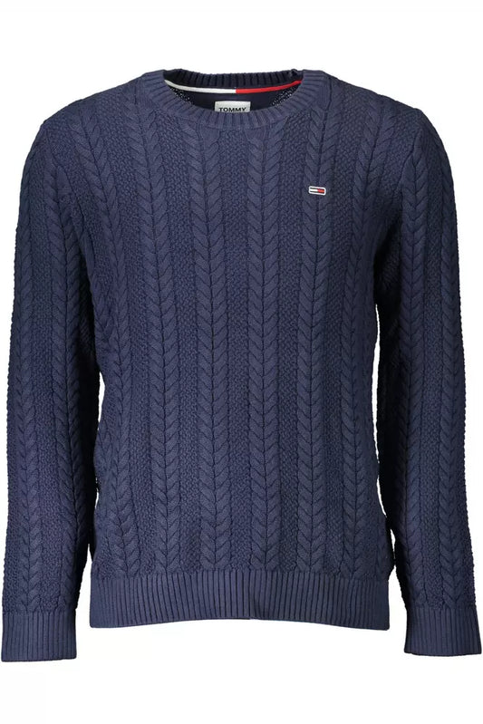 Blue Cotton Men Shirt