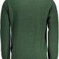 Green Wool Men Sweater
