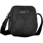 Black Polyester Men Shoulder Bag