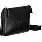 Black Polyester Men Shoulder Bag