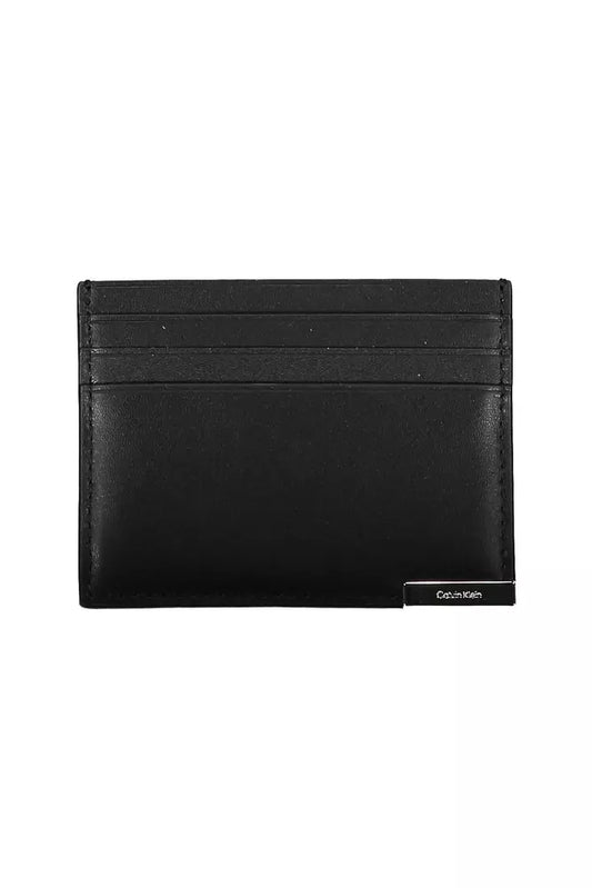 Black Polyethylene Men Wallet