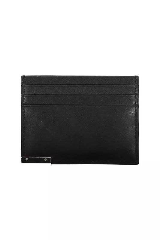 Black Polyethylene Men Wallet