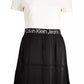 White Polyester Women Dress