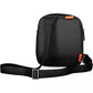 Black Polyester Men Shoulder Bag