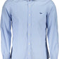 Light Blue Cotton Men Shirt