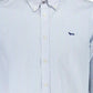White Cotton Men Shirt