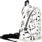 White Polyethylene Women Backpack