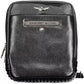 Black Polyester Men Shoulder Bag